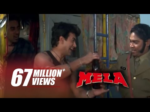 Johnny Lever Drinks Aamir Khan's Piss | Funniest Scene | Mela