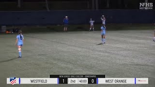 Westfield vs. West Orange Girls Soccer (9/17/22)