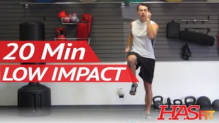 HASfit 20 Minute Low Impact Easy Workout to Burn Calories | Beginner Cardio Aerobic Exercise at Home screenshot 3