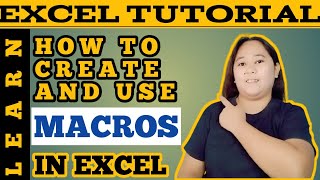 Learn How To Create And Use Macros In Excel