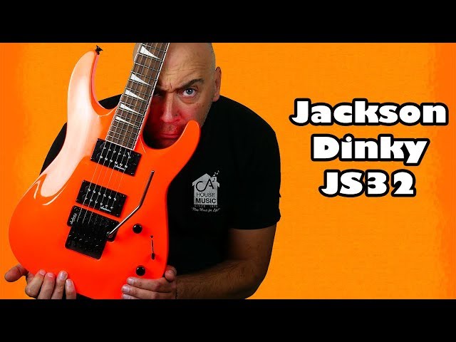 Электрогитара JACKSON JS32 DKA DINKY ARCH TOP AR NEON ORANGE