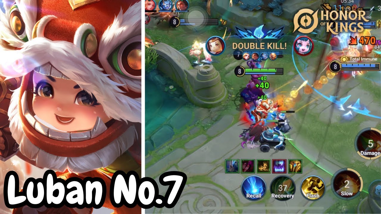 Ranked Play with Luban No.7 | Honor of Kings Gameplay