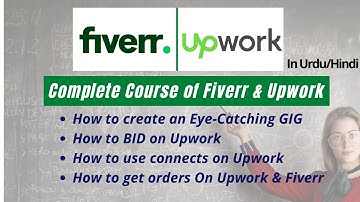 How To Earn Money Online From Fiverr and Upwork | Complete Tutorial For BEGINNERS in Urdu/Hindi