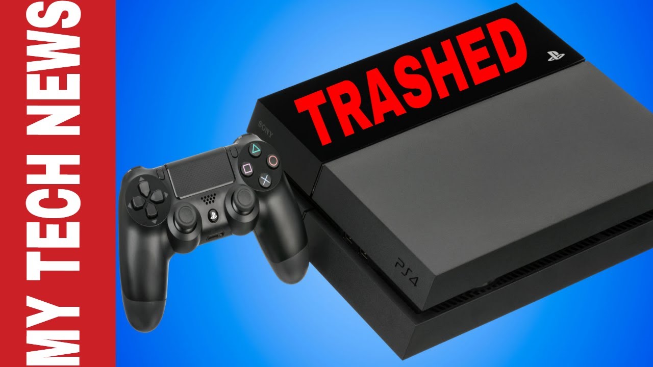 GUY FINDS PS4 SYSTEM THE TRASH - YouTube