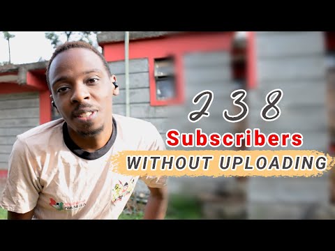 Getting 238 SUBSCRIBERS in a month without Uploading a Video