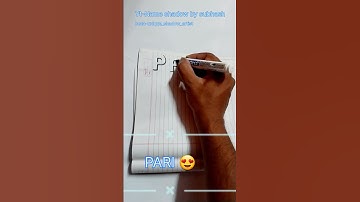 Pari name shadow comment your name I will write it in unique handwriting 🙏🙏
