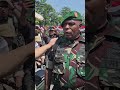 Haru Pak Prabowo ketika Bertemu Kembali dengan Anak Buahnya di Papua #prabowopresiden2024