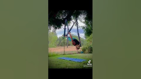 #flying #angel to #pike #yoga #trapeze #persistence #strengthtraining #inspiration #fitness