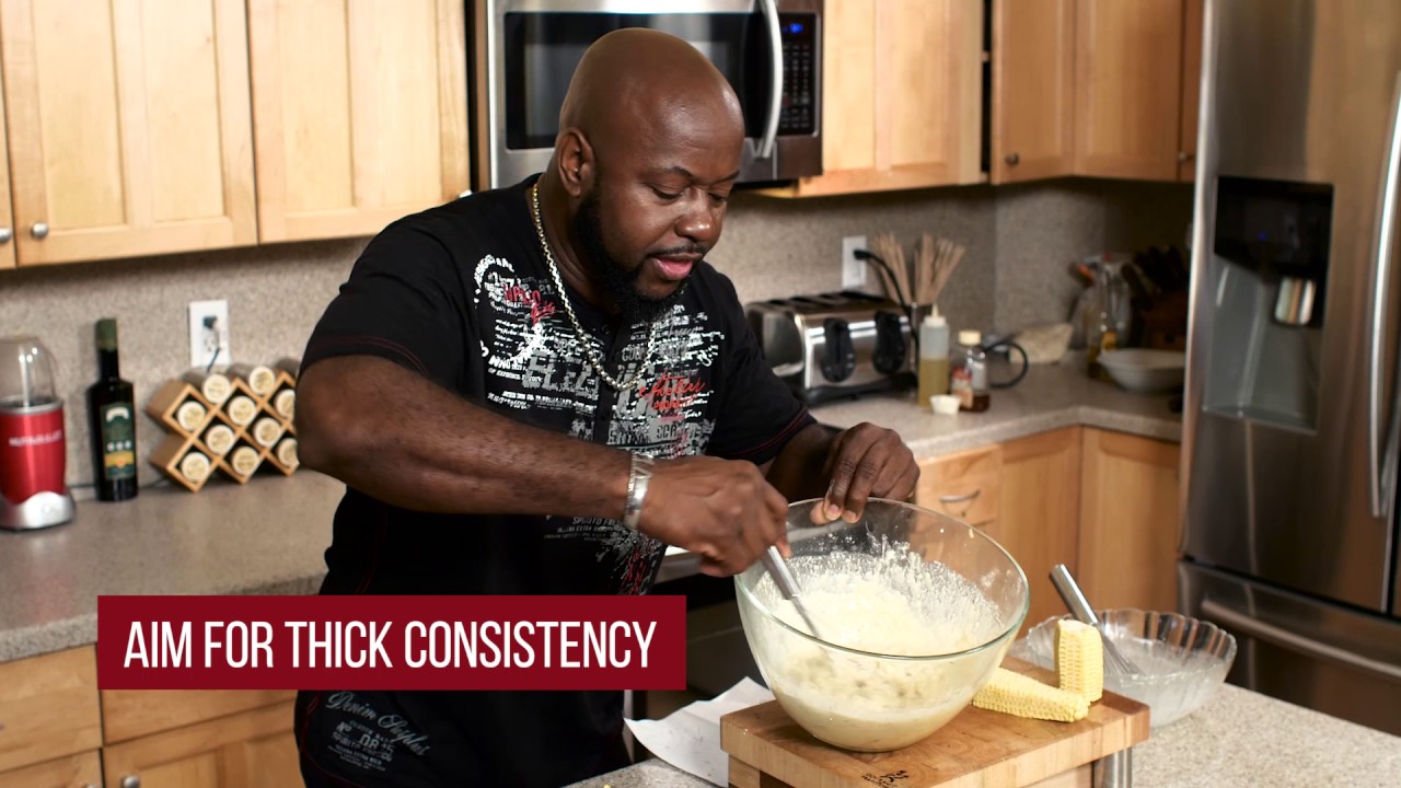 Bacon Fried Cornbread MASTERED by Chef Winston