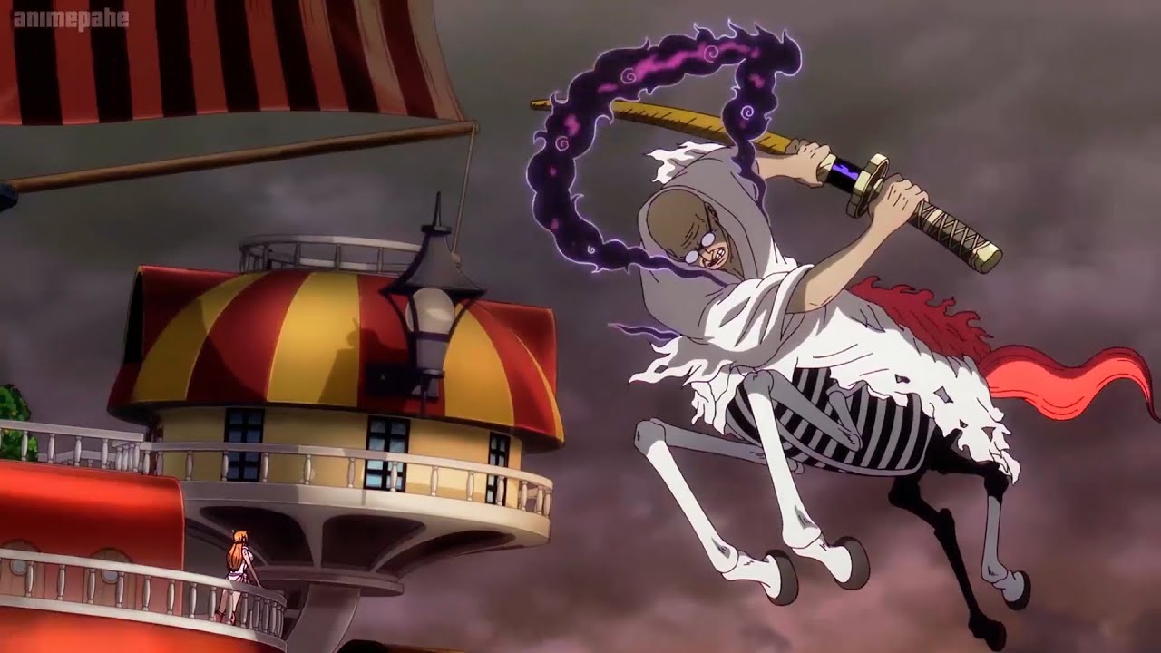 サニー号を狙うヌスジュロをゾロとジンベエが阻止【One Piece Egghead Arc Full HD Engsub】