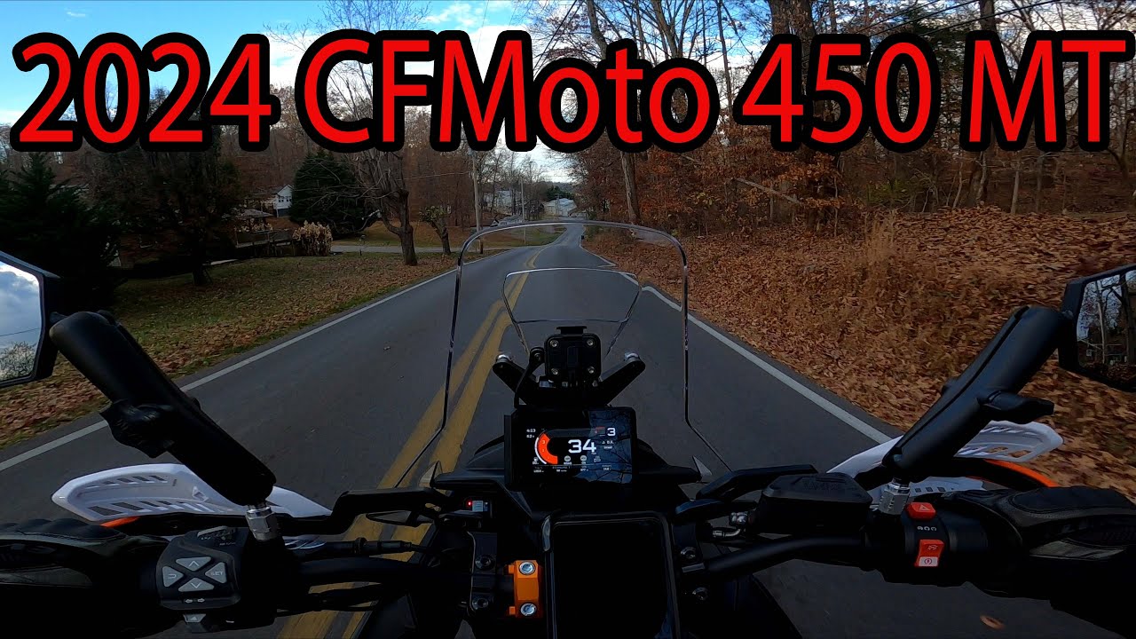 2024 CFMoto 450 MT - YouTube