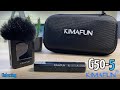 MICROFONO Wireless PERFETTO per iPhone! KIMAFUN G50-5 Unboxing