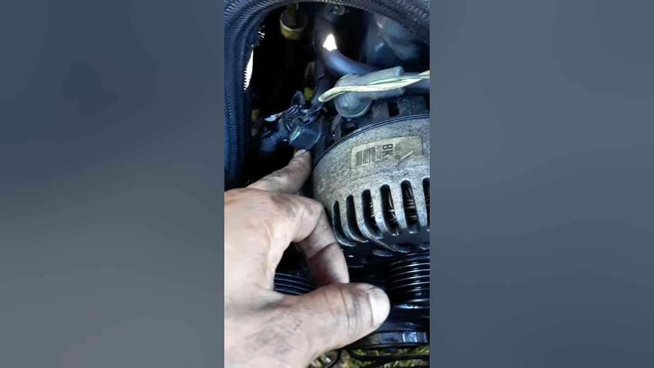 2003 ford explorer alternator - YouTube
