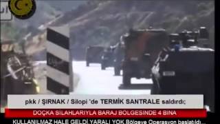 Pkk Li Picler Termik Santrale Saldi̇rdi