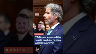 OJO al dato de Jon Heguier: "Milei no reelige"