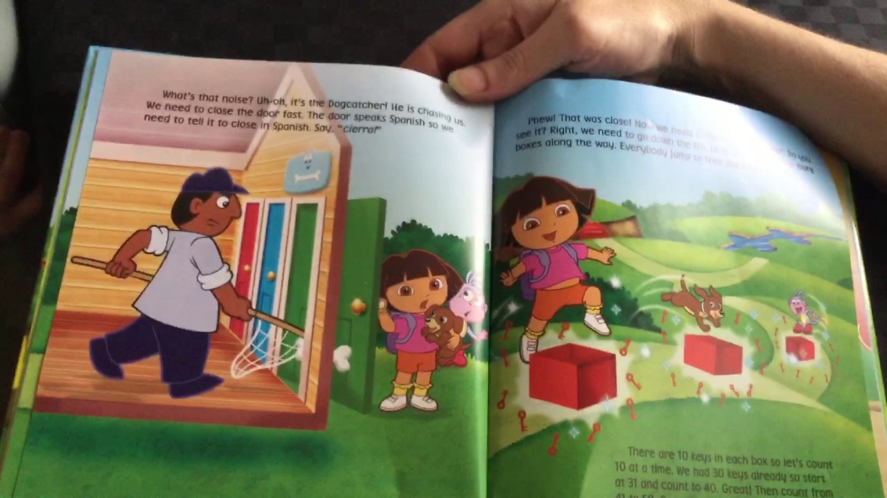Nickelodeon Dora Saves The Puppies Parragon Read Aloud YouTube