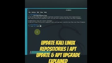 Update Kali Linux Repositories | apt update & apt upgrade Explained