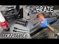 PULL PULL Steering Cable Assembly, Stainless Steel Cable Braze &amp; Loc-tite 638 Stub Connection