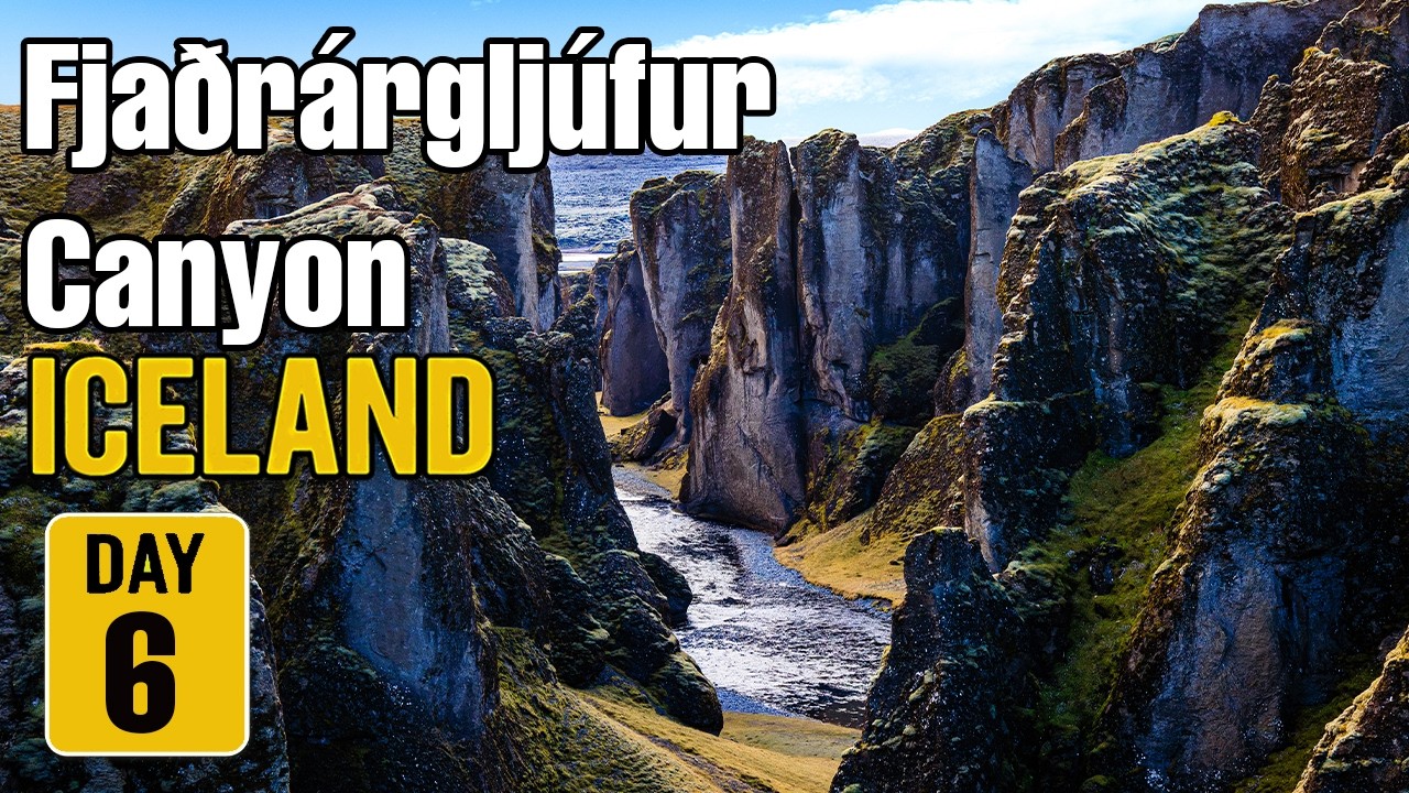 Iceland Day 6: Fjaðrárgljúfur Canyon - Iceland's Most Beautiful Canyon — day6 — video poster