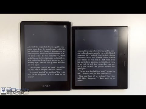 2021 Kindle Paperwhite vs Kindle Oasis 3 Comparison Review