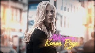Karen Page [Edit] || Akhiyaan ft. Deborah Ann Woll || Daredevil