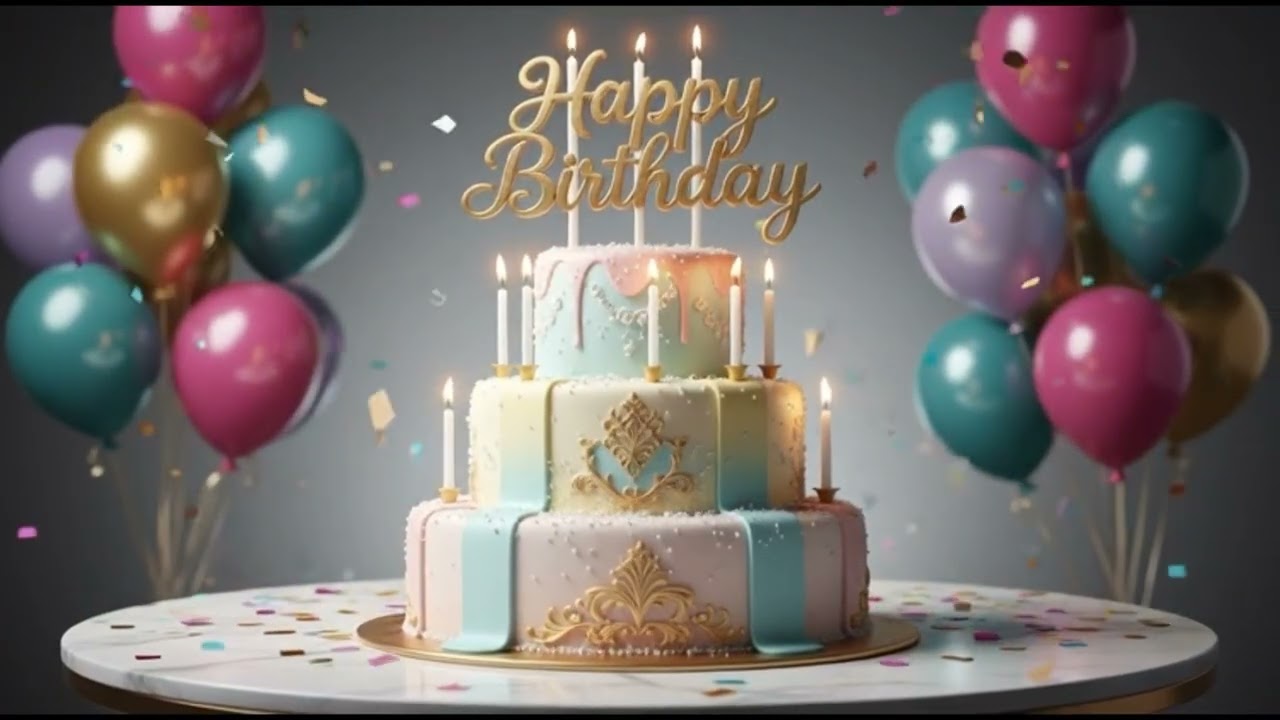  Best HBD 🎁 Happy Birthday Song Remix 🎼#happybirthday #birthdaysong #birthdaycake 