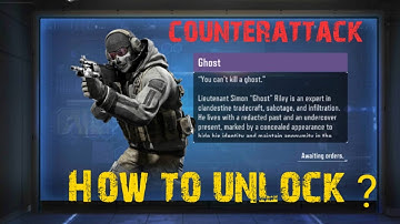 How to unlock ghost - counterattack event part 7- call of duty mobile #tutu141