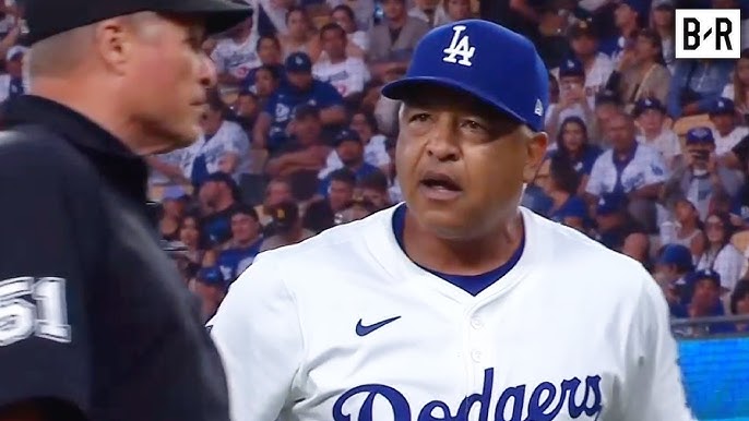 Dave Roberts Heated & Gets Ejected After Shohei Ohtani Hit By Pitch -  YouTube