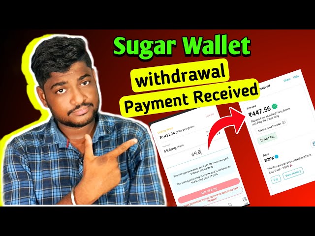 Sugar Wallet Withdrawal Payment Received !! Sugar Wallet Withdraw Problem Solved class=