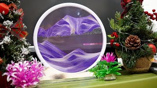 Relaxing Sand Art. Pay Attention To The Flowing Sand And You Will See Magical Things.