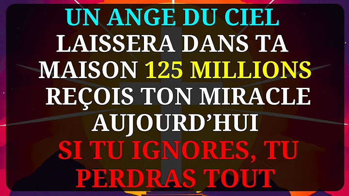 DIEU DIT : AUJOURD'HUI J'AI ENVOYÉ UN ANGE CHEZ TOI... ET IL A LAISSÉ QUELQUE CHOSE DE CACHÉ 🎁