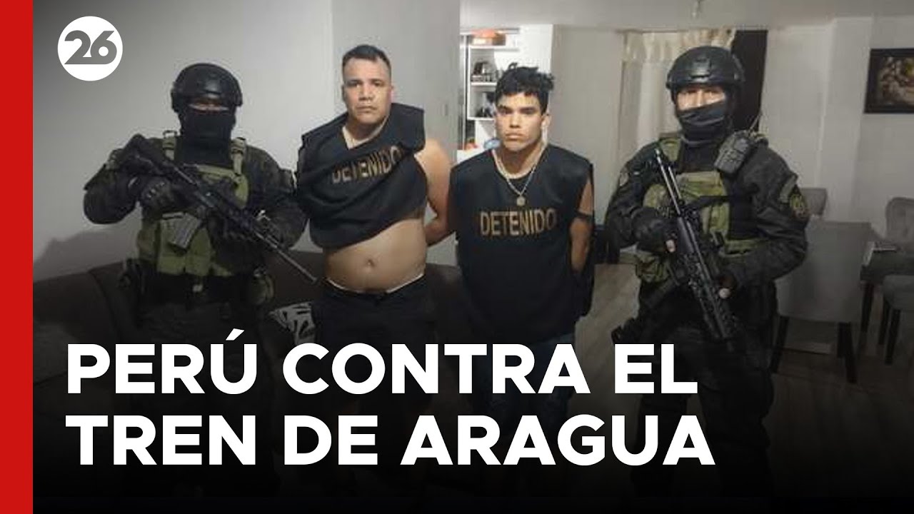 Perú identifica al Tren de Aragua como su principal adversario | Videos ...