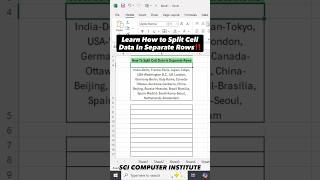 Discover how to split cell data into separate rows instantly and save valuable time in Excel.