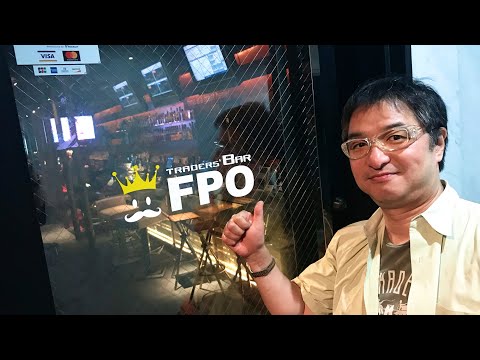 【証券バー】証券バー『BarFPO』に盛岩先生＆藤ノ井先生ご来店♪