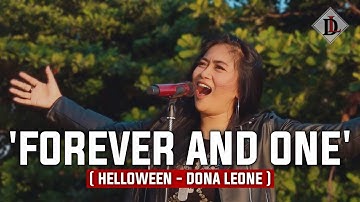 FOREVER AND ONE - DONA LEONE | Woww VIRAL Suara Menggelegar Lady Rocker Indonesia | SLOW ROCK