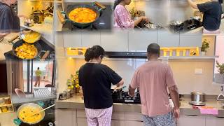 Sunday Morning Breakfast + Lunch Routine | *Quick* Paneer tikka Masala Recipe, Tomato Upma | vlog