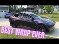 BEST Wrap Ever Tesla Model Y