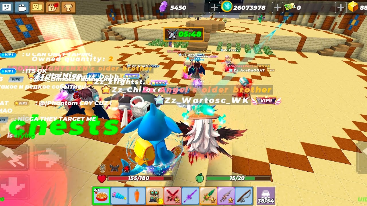 Zz vs BTA - War #skyblock #blockmango