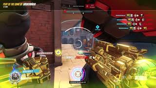 Overwatch Orisa 4K Grav Pull... Swimming Season POTG (2019)