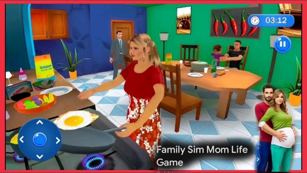 Mother simulator family Gameplay