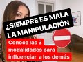 Diferencia entre la manipulación y persuasión