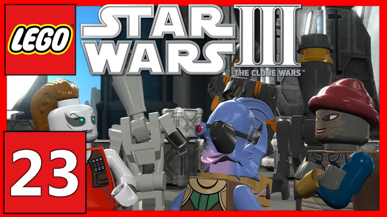 ALLE Kopfgeldjäger-Missionen | LEGO STAR WARS 3: THE CLONE WARS Part 23 -  YouTube