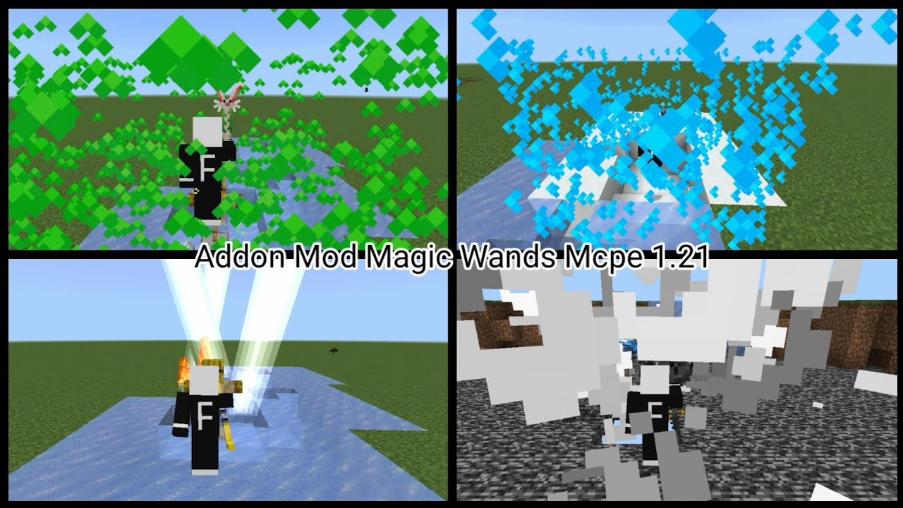 Java Magic Mod Wand Minecraft Addon Mod Magic Wands Mcpe 1.21 - YouTube