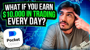 How to EARN $10.000 per DAY IN Pocket Option? | Options Trading