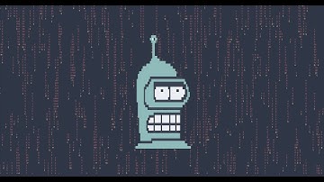 ascii matrix: render ascii art + matrix effect in the terminal