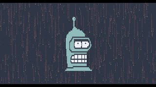 ascii matrix: render ascii art + matrix effect in the terminal