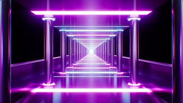 Neon Light Corridor vj loop Background Hd [] New Background video effects Hd [] Vjloop Background