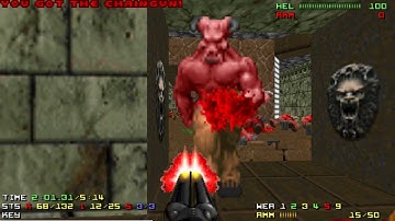 Doom 404 Map27 Demesne UV Max in 5:04