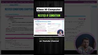 Nested Conditions in Python | Chapter 04 | Class 10 Computer Science New Book 2026 | Punjab Boards