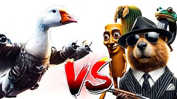 Bombombini Gusini vs ALL Italian Brainrot AI Animals Compilation